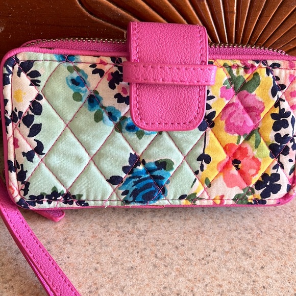 Vera Bradley Handbags - Vera Bradley RFID smartphone wristlet.